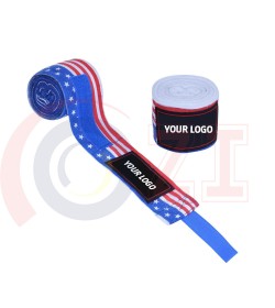 US Flag Printed Hand Wraps